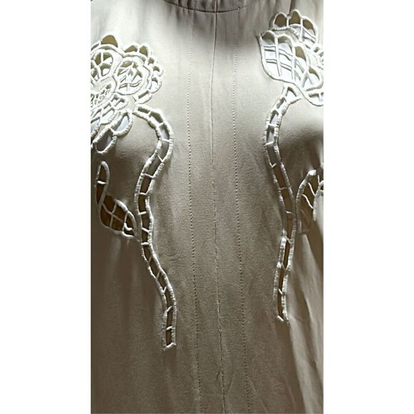 Stella McCartney Broderie Anglaise Cut Out Maxi Dress Size 8-10 (44) - Picture 9 of 14
